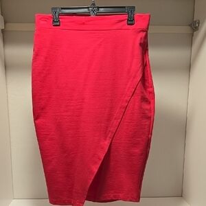 Elegant Red Women's Skirt